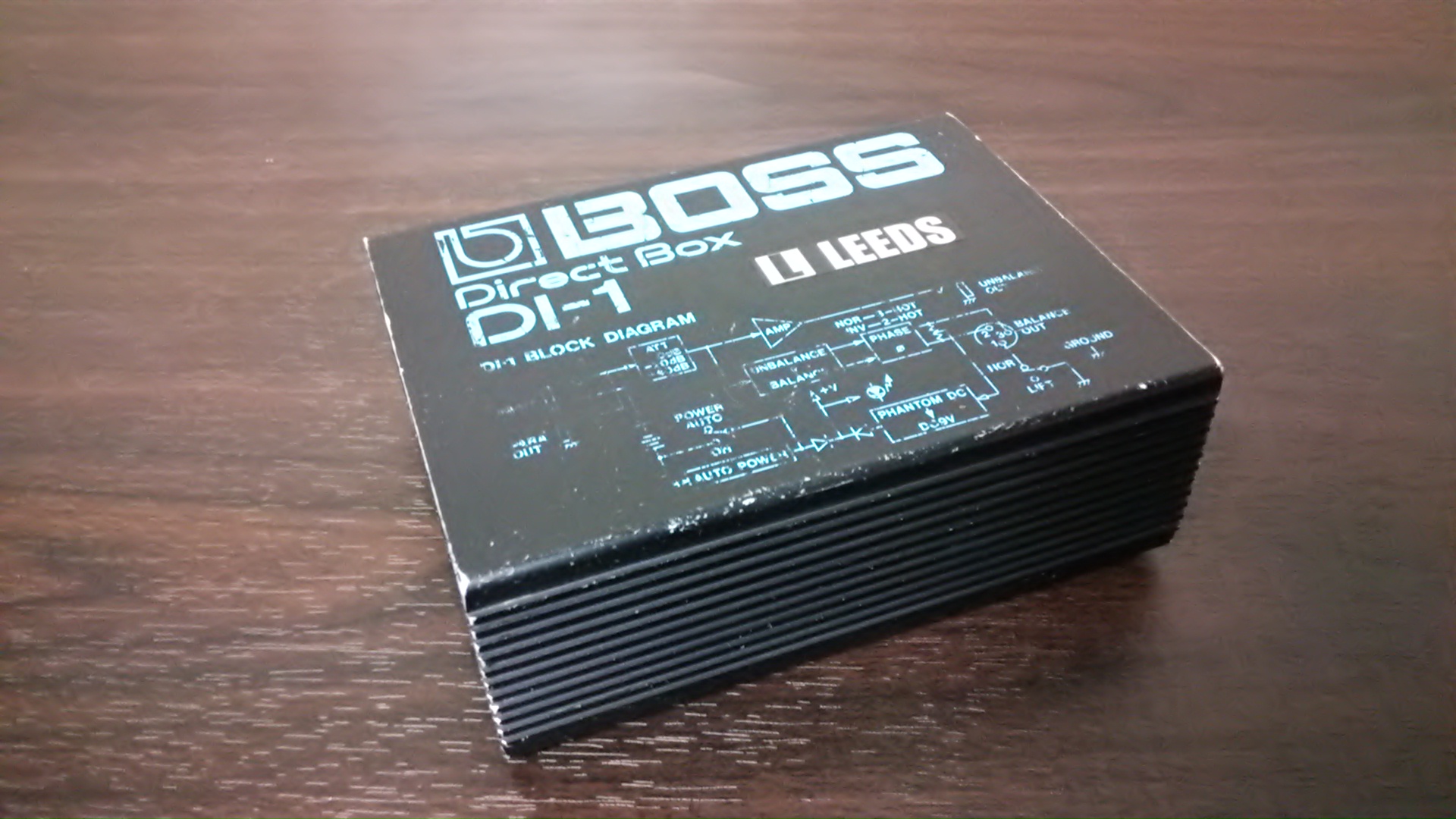 音響レンタル東京｜ダイレクトボックスBOSS DI-1 | LEEDS MUSIC
