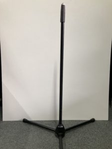 ストレートマイクスタンド（黒）